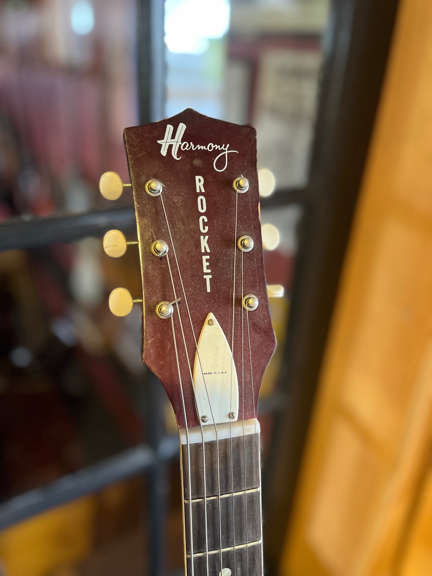 1969 Harmony H53 Semi-Hollow Electric Guitar