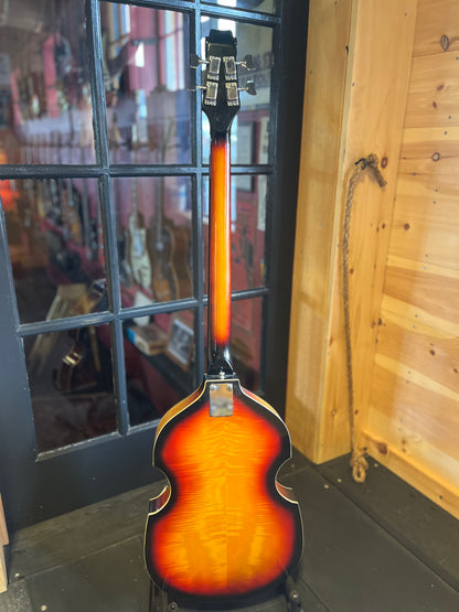 1970's Japanese Silvertone "Beetle Bass"