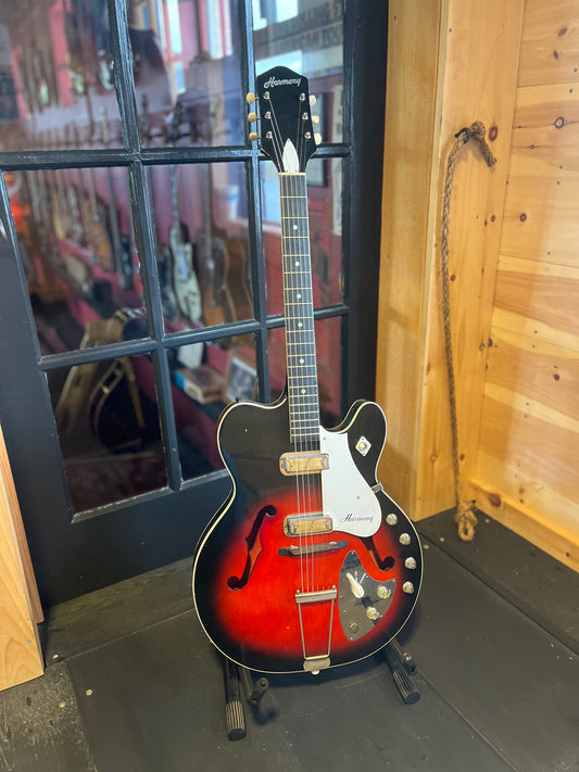 1963 Harmony Vibro-Jet Rocket w/ Onboard Vibrato